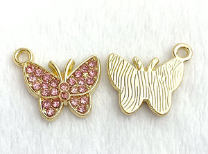 Gold Plated Butterfly Charm
